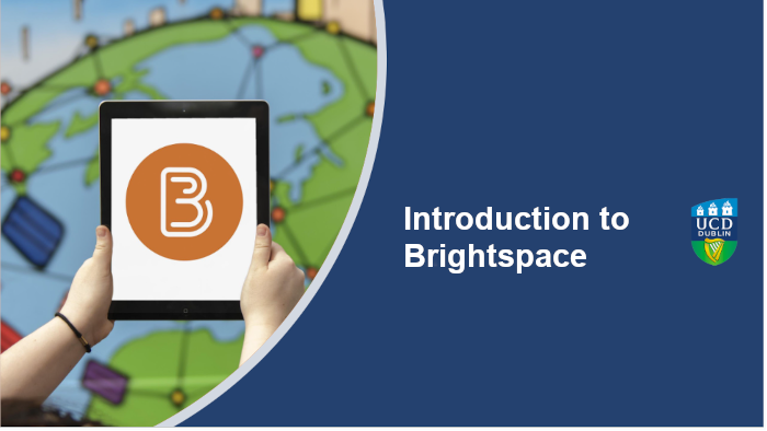 Click here to view our training video \'Introduction to Brightspace\'